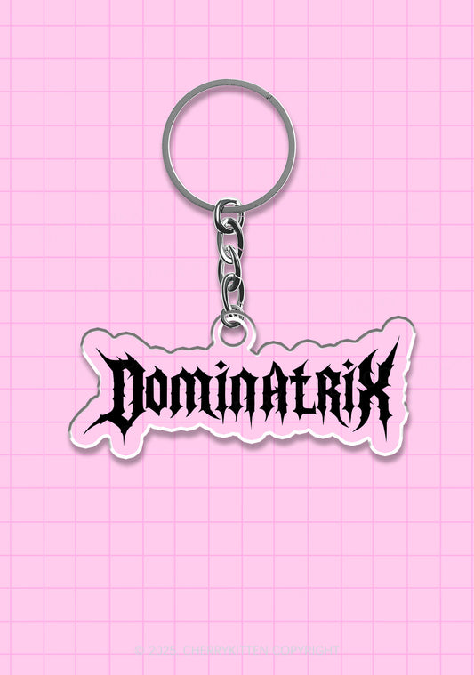 Dominatrix 1Pc Y2K Keychain Cherrykitten