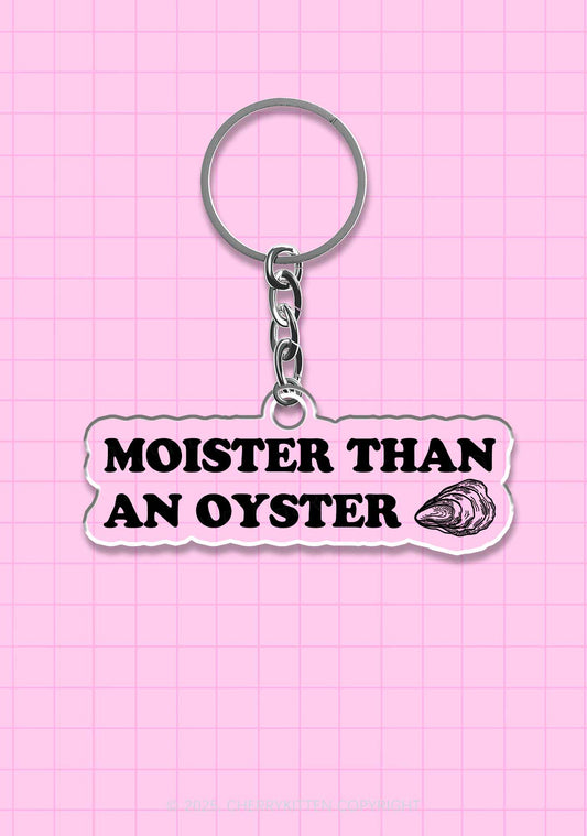 Moister Than An Oyster 1Pc Y2K Keychain Cherrykitten