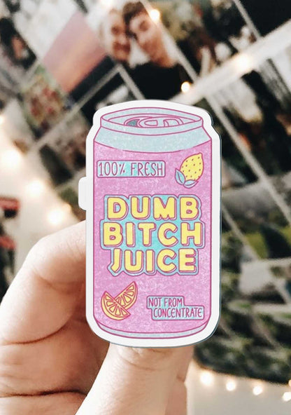 Dumb Bxxch Juice 1Pc Y2K Pin Cherrykitten