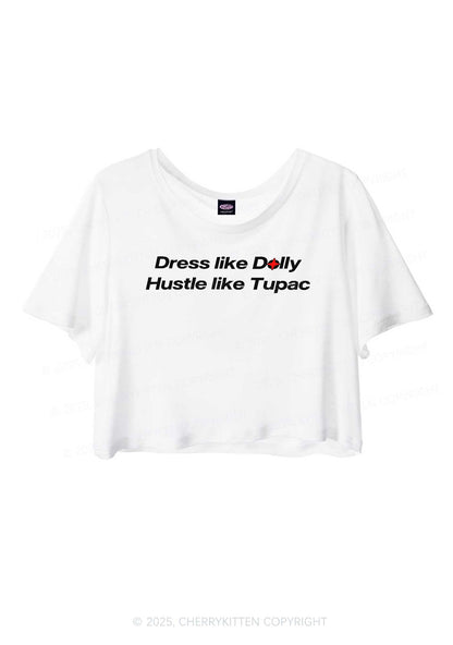 Dress Like Doll Y2K Sheer Crop Tee Cherrykitten