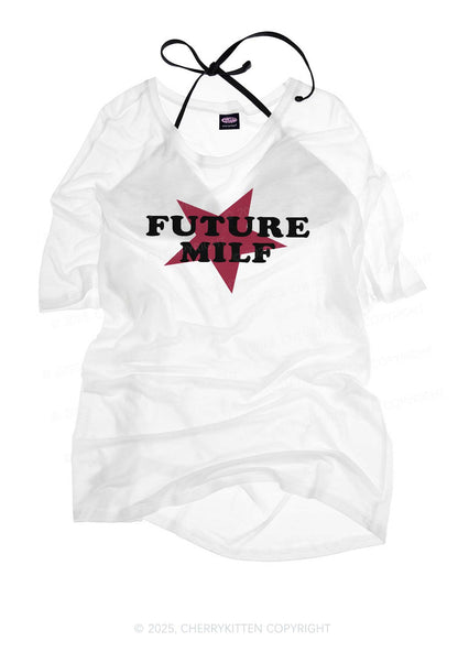 Future Mxxf Y2K Sheer Boyfriend Tee Cherrykitten