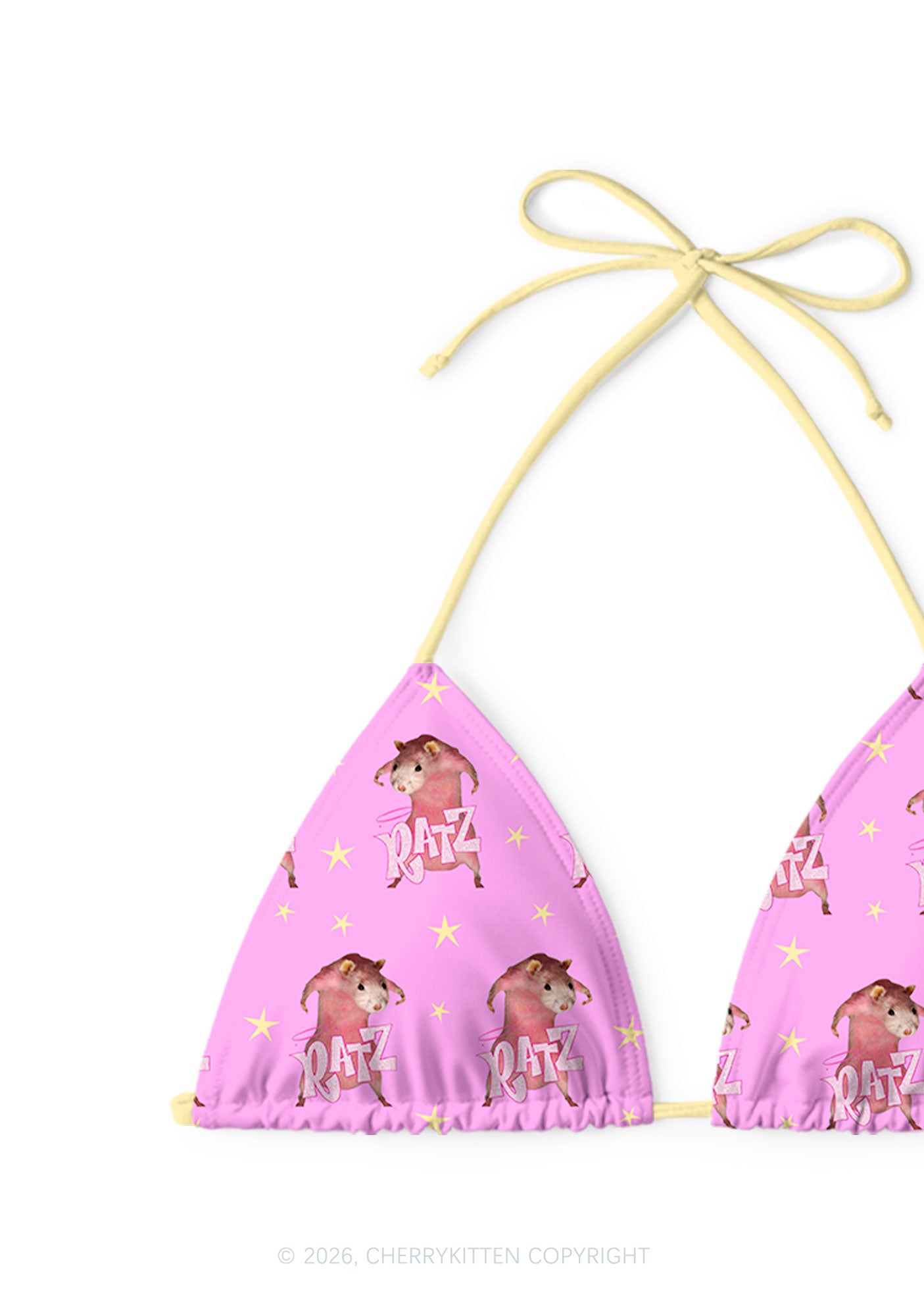 Pink Ratz Y2K Print Bikini Set Cherrykitten