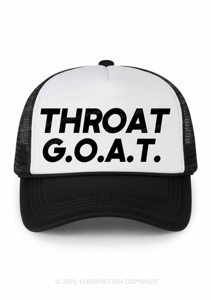 Throat Goat Y2K Colorblock Trucker Hat Cherrykitten