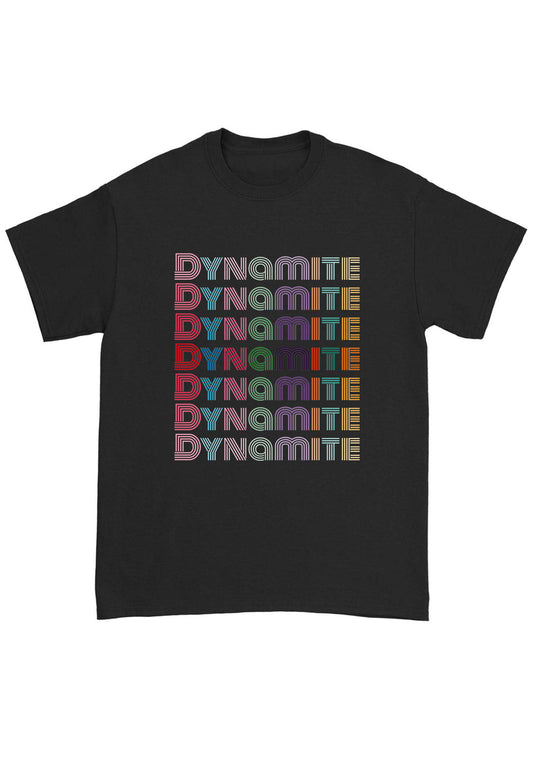 Colorful Dynamite Bangtan Kpop Chunky Shirt