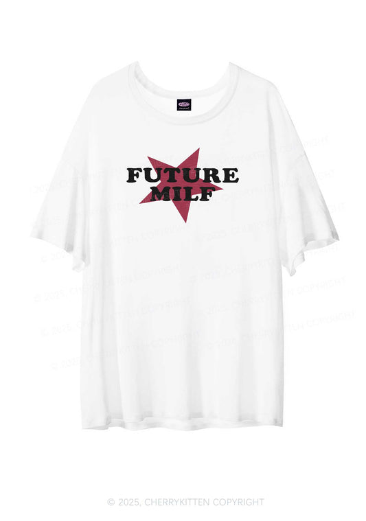 Future Mxxf Y2K Sheer Boyfriend Tee Cherrykitten