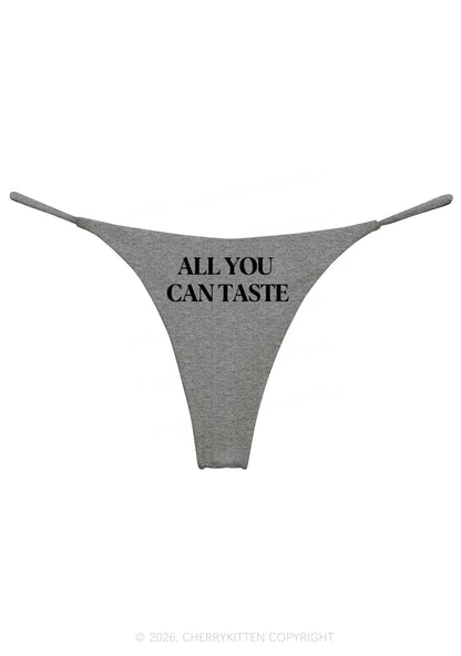 All You Can Taste Y2K Bikini String Thong Cherrykitten