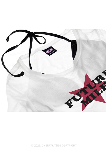 Future Mxxf Y2K Sheer Crop Tee Cherrykitten