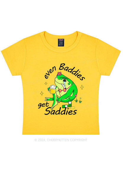 Drunk Frog Y2K Baby Tee Cherrykitten
