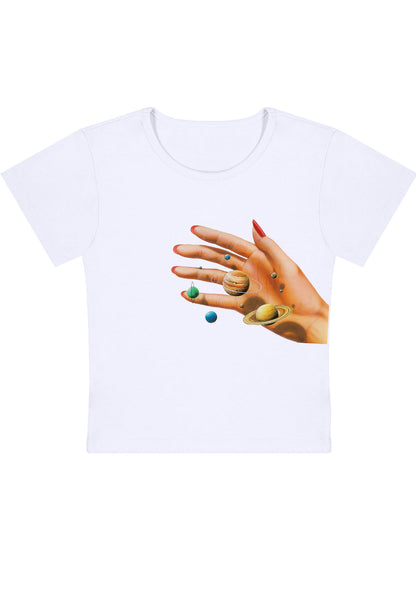 Untouchable Universe Y2K Baby Tee