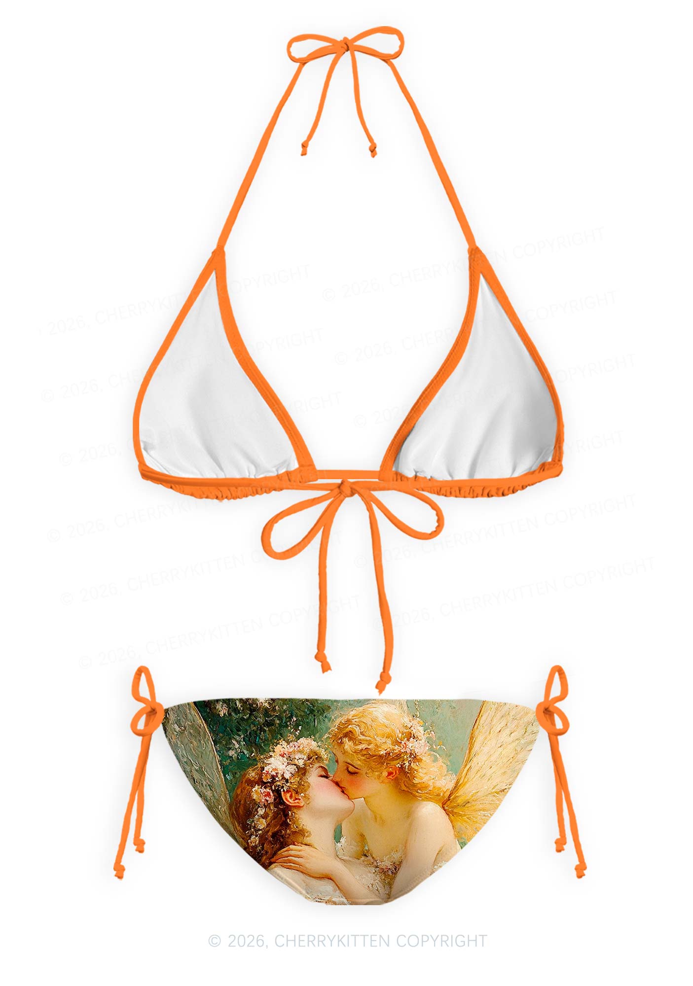 Fairy Kiss Pride Y2K Print Bikini Set Cherrykitten