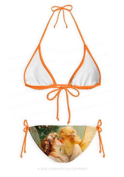 Fairy Kiss Pride Y2K Print Bikini Set Cherrykitten
