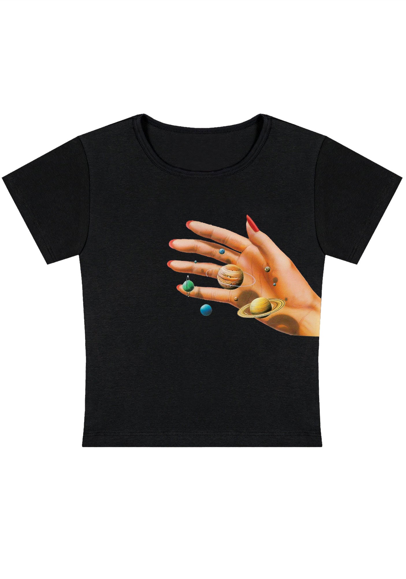 Untouchable Universe Y2K Baby Tee