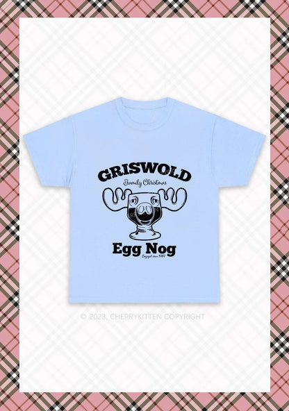 Griswold Egg Nog Christmas Chunky Shirt Cherrykitten