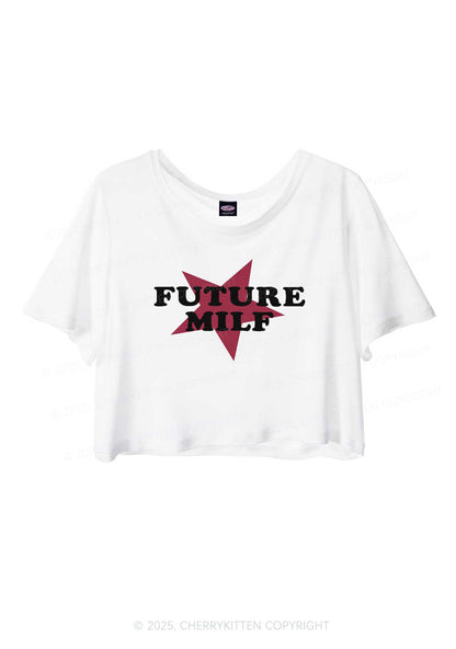 Future Mxxf Y2K Sheer Crop Tee Cherrykitten