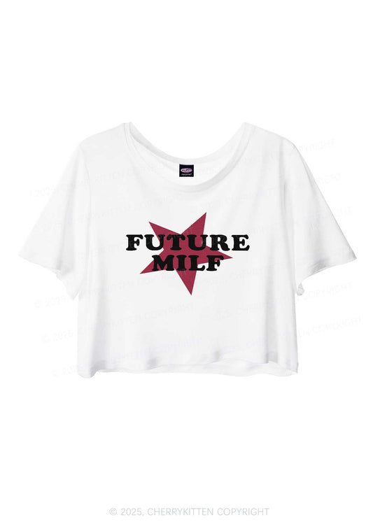 Future Mxxf Y2K Sheer Crop Tee Cherrykitten