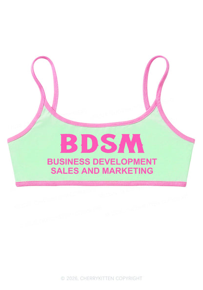 Business Development Y2K Super Crop Cami Cherrykitten