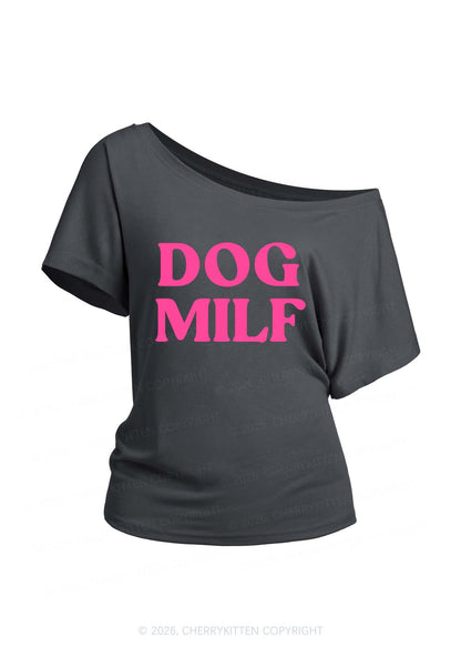 Dog Mxxf Y2K Off Shoulder Tee Cherrykitten