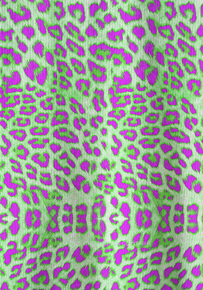 Green Leopard Y2K Christmas Knit Sweatshirt Cherrykitten