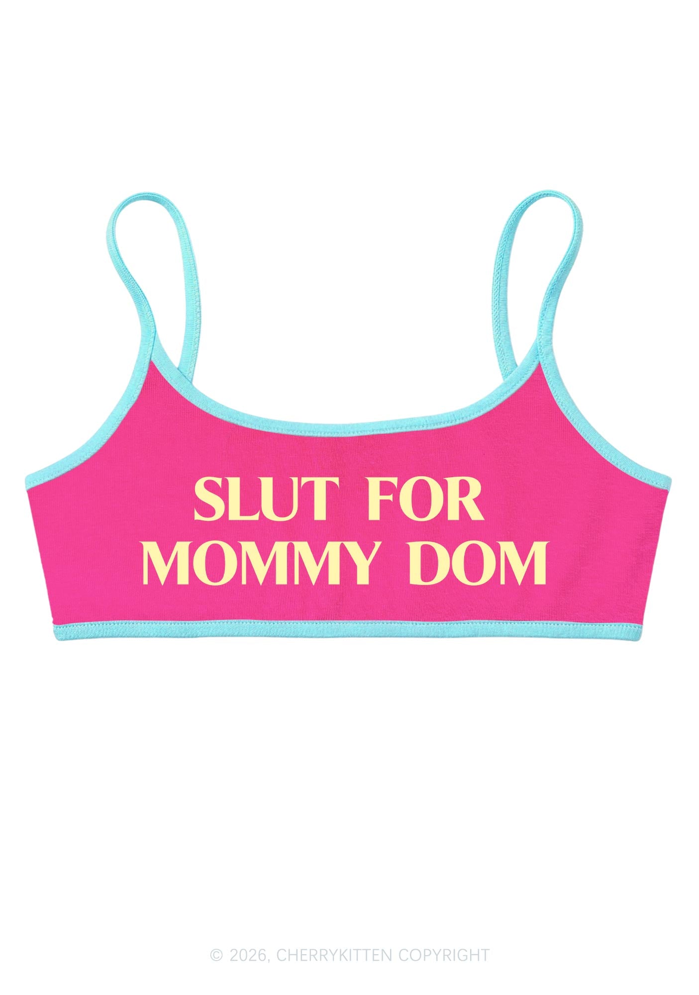 Slxt For Mommy Dom Y2K Super Crop Cami Cherrykitten