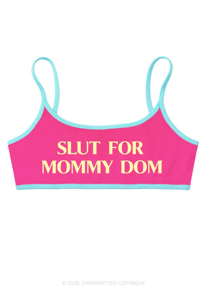 Slxt For Mommy Dom Y2K Super Crop Cami Cherrykitten