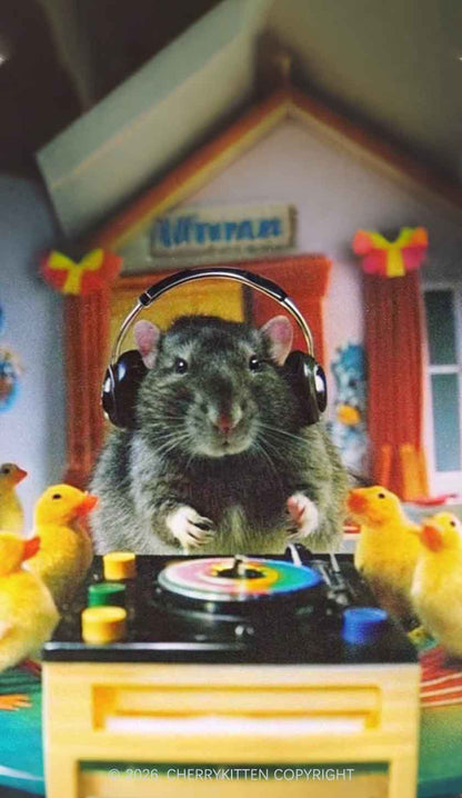 DJ Rat Duck Y2K Phone Case Cherrykitten