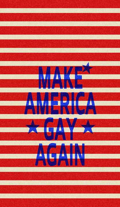 Make Gay Again Red Stripes Y2K Phone Case Cherrykitten
