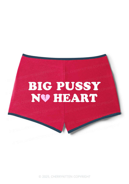 Big Puxxy No Heart Y2K Booty Shorts Cherrykitten