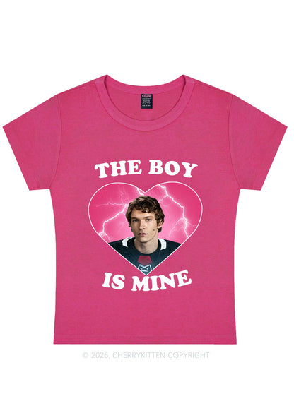 The Boy Is Mine CS Y2K Baby Tee Cherrykitten