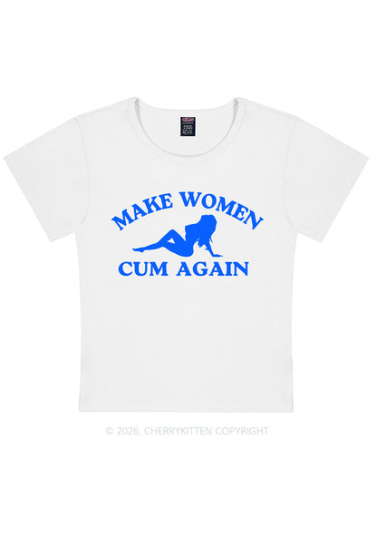Make Women Cxm Again Y2K Baby Tee Cherrykitten