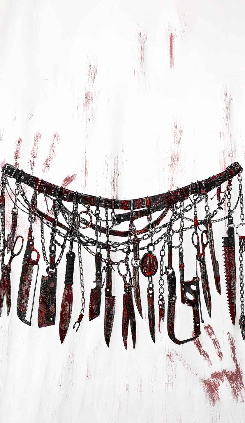 Halloween Bloody Weapon Chains Y2K Phone Case Cherrykitten