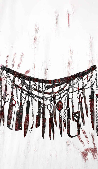Halloween Bloody Weapon Chains Y2K Phone Case Cherrykitten