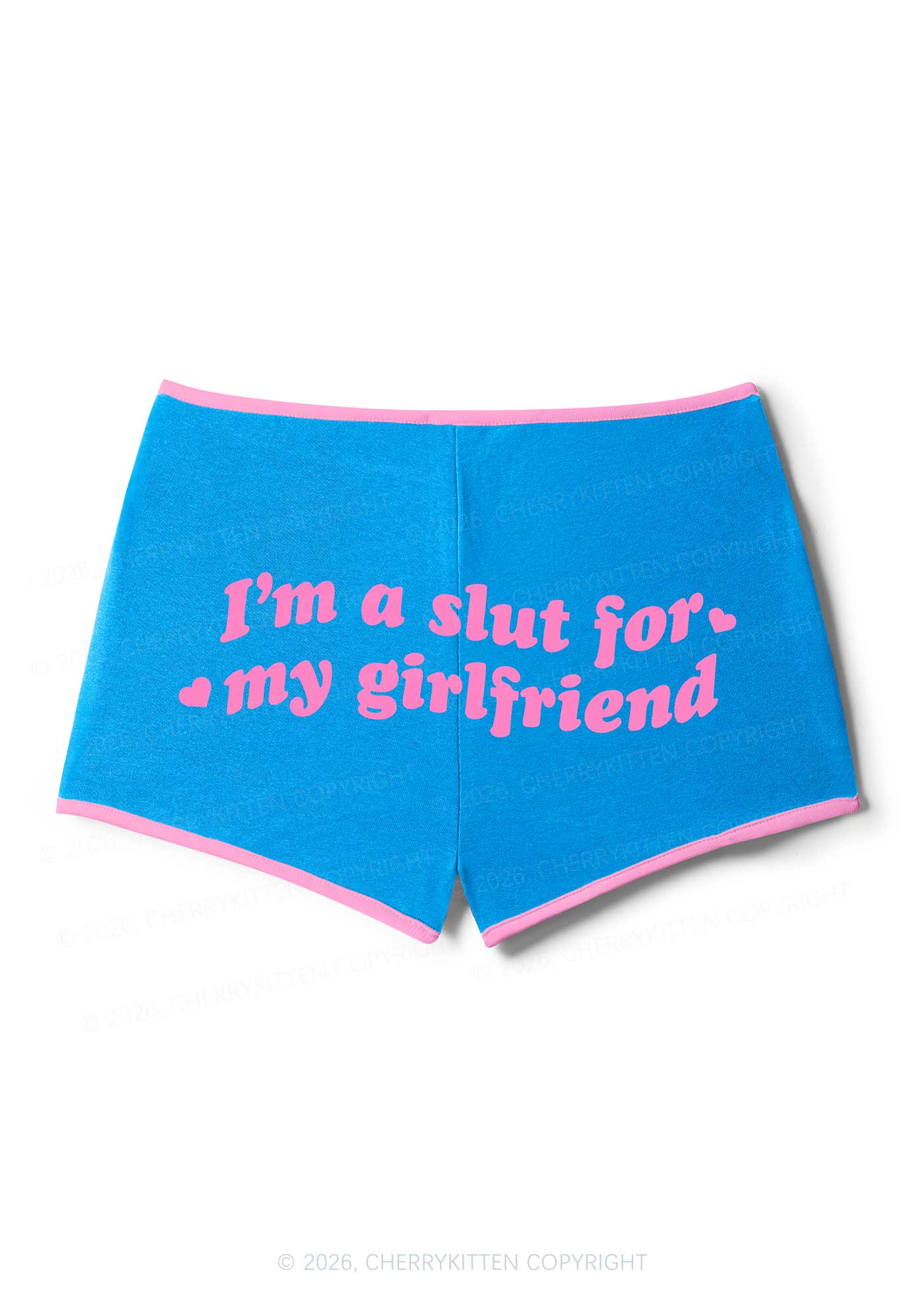 Slxt For My GF Valentine's Day Y2K Booty Shorts Cherrykitten