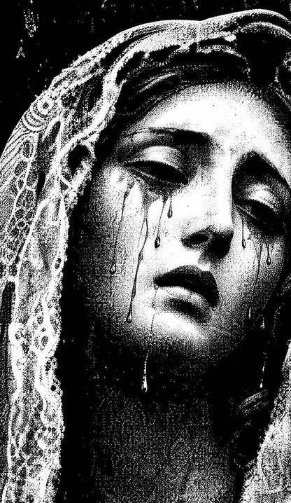 Halloween Weeping Veiled Woman Y2K Phone Case Cherrykitten
