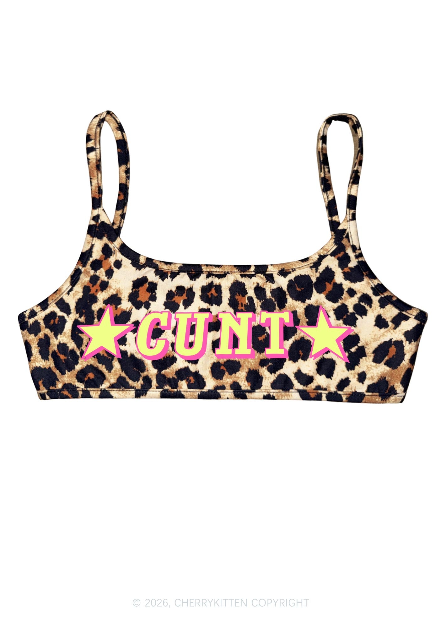 Star Count Y2K Super Crop Cami Cherrykitten