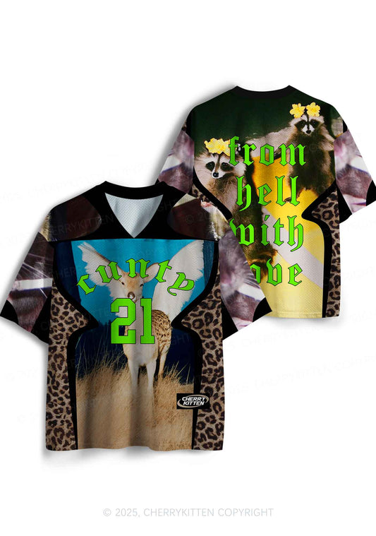Custom Cunty From Hell With Love Y2K Sport Jersey Shirts Cherrykitten