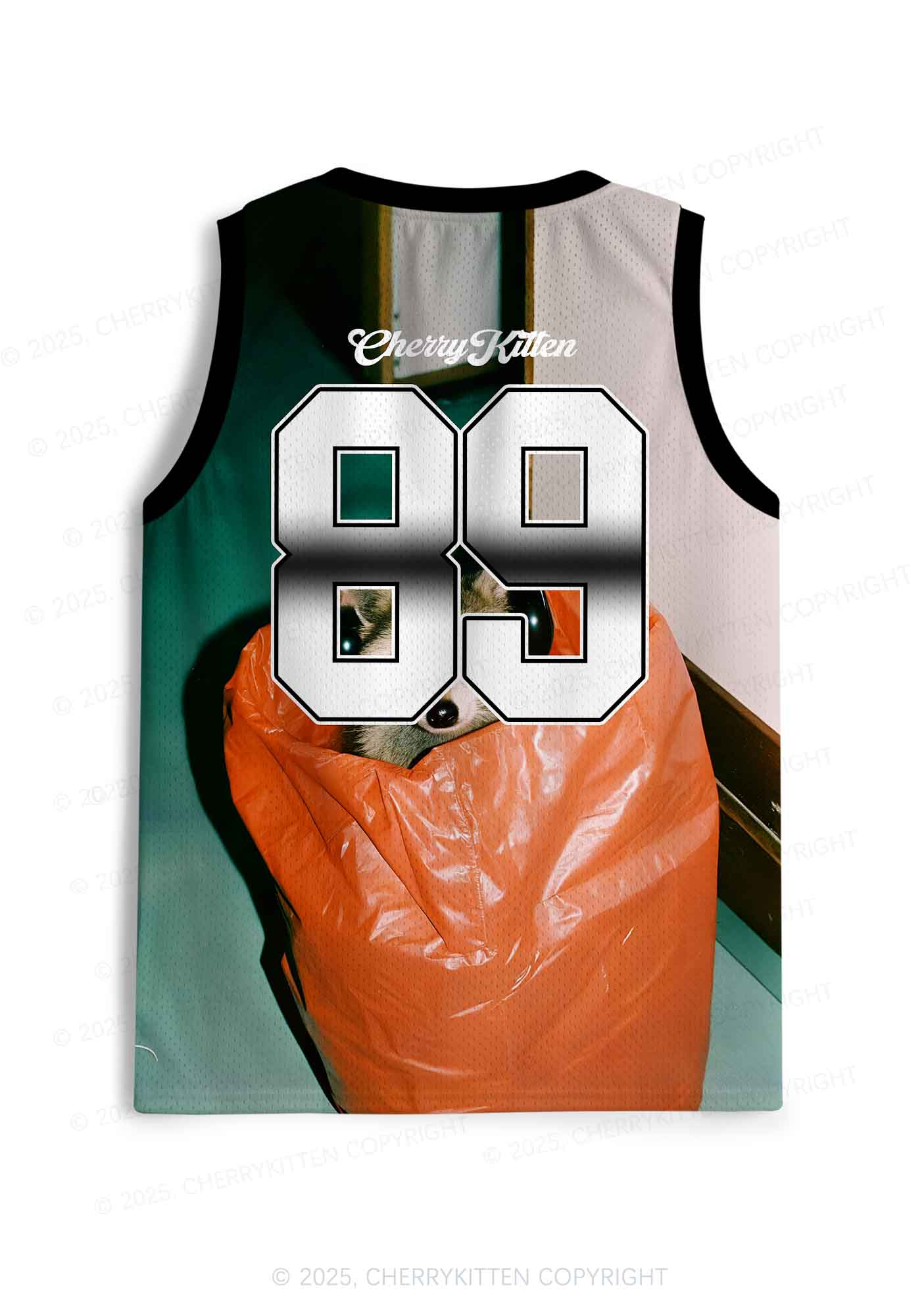 Custom Stay Trashy Y2K Sport Jersey Tank Cherrykitten