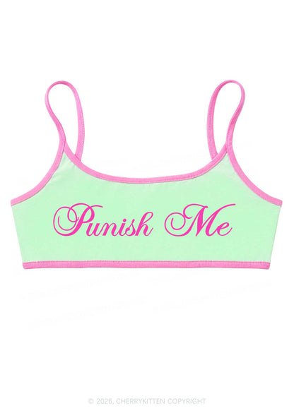 Punish Me Y2K Super Crop Cami Cherrykitten