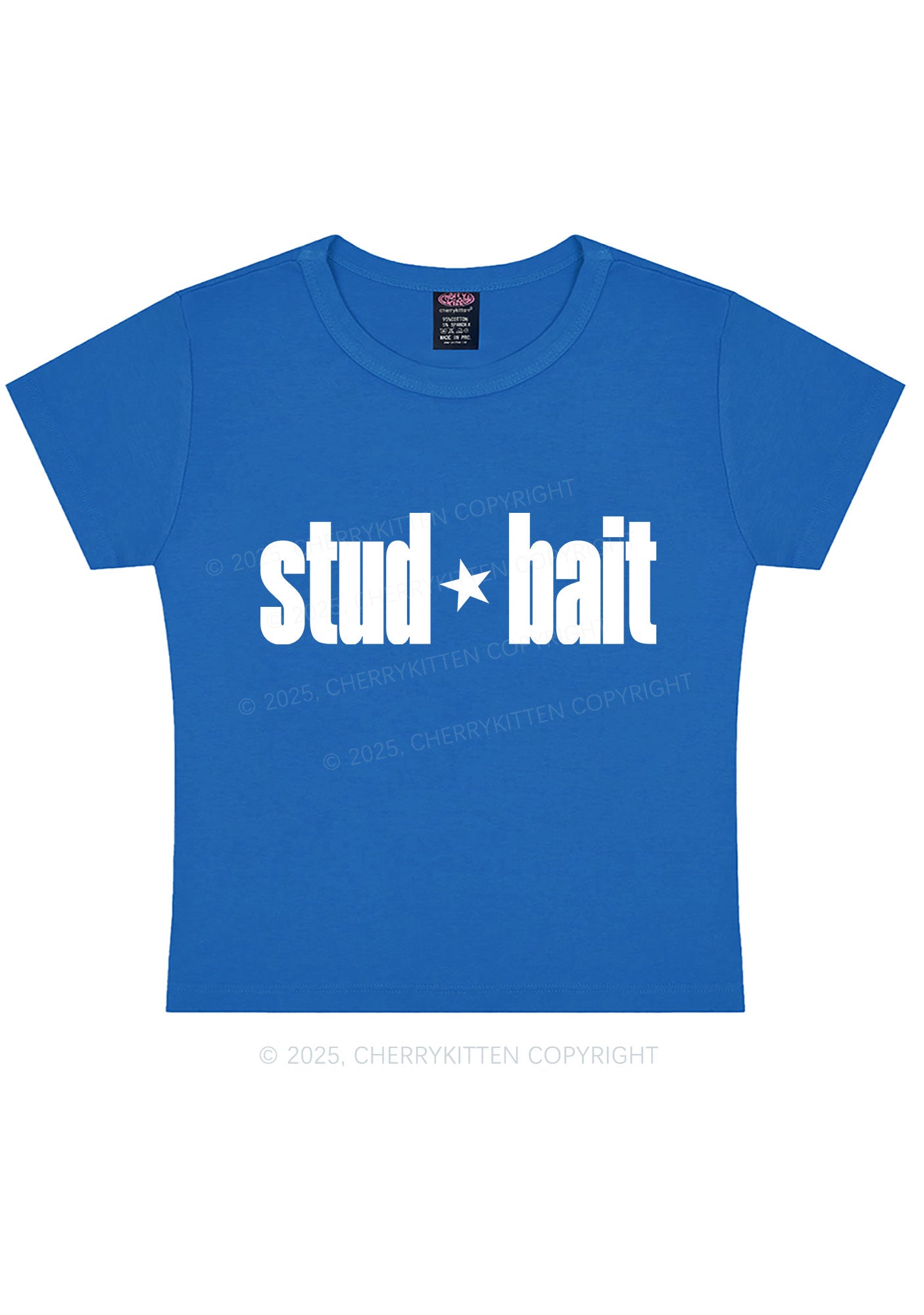 Stud Bait Pride Y2K Baby Tee Cherrykitten