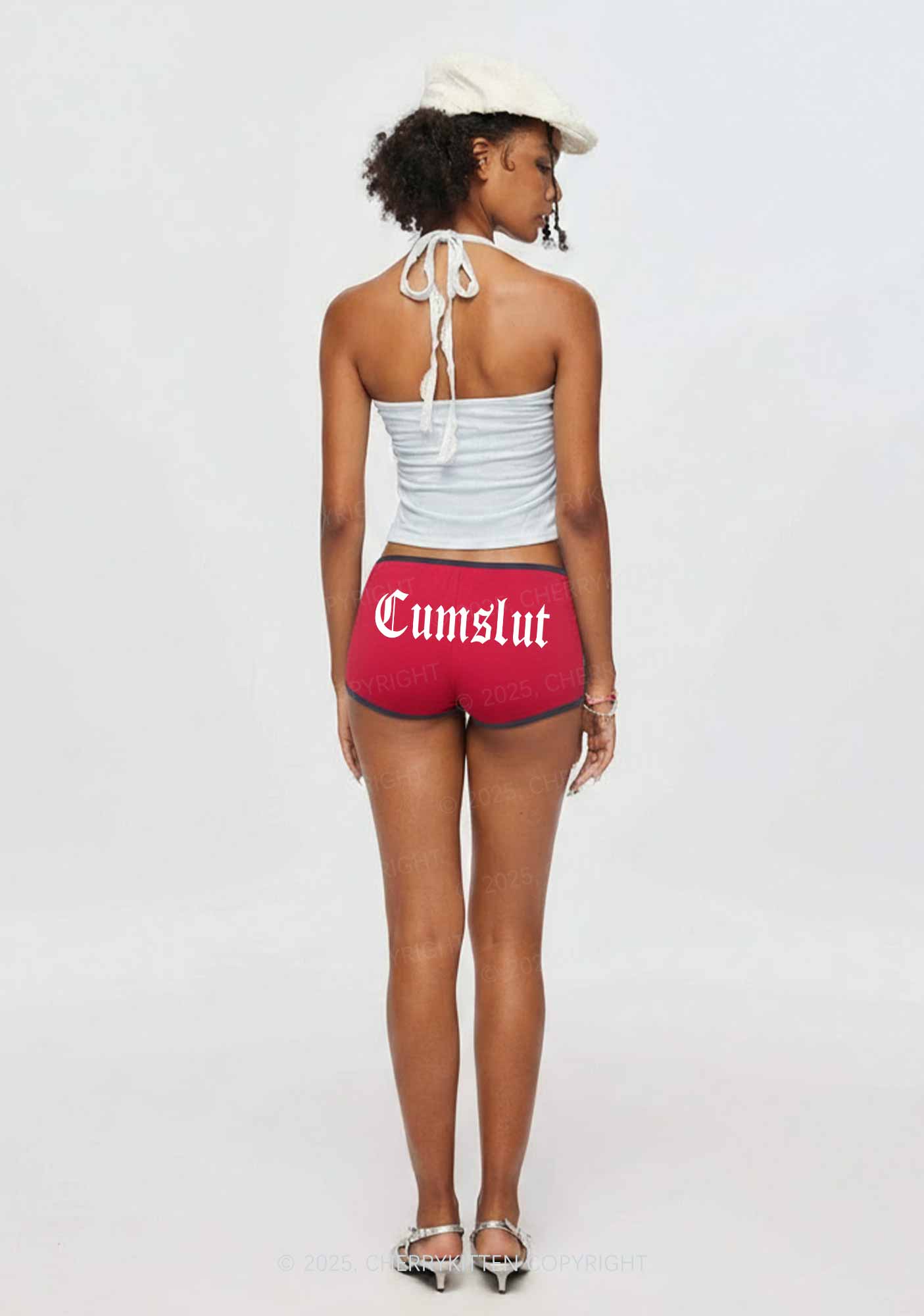 Goth Cxmslxt Y2K Booty Shorts Cherrykitten