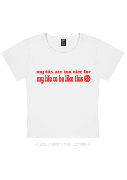 My Txts Are Too Nice Y2K Baby Tee Cherrykitten