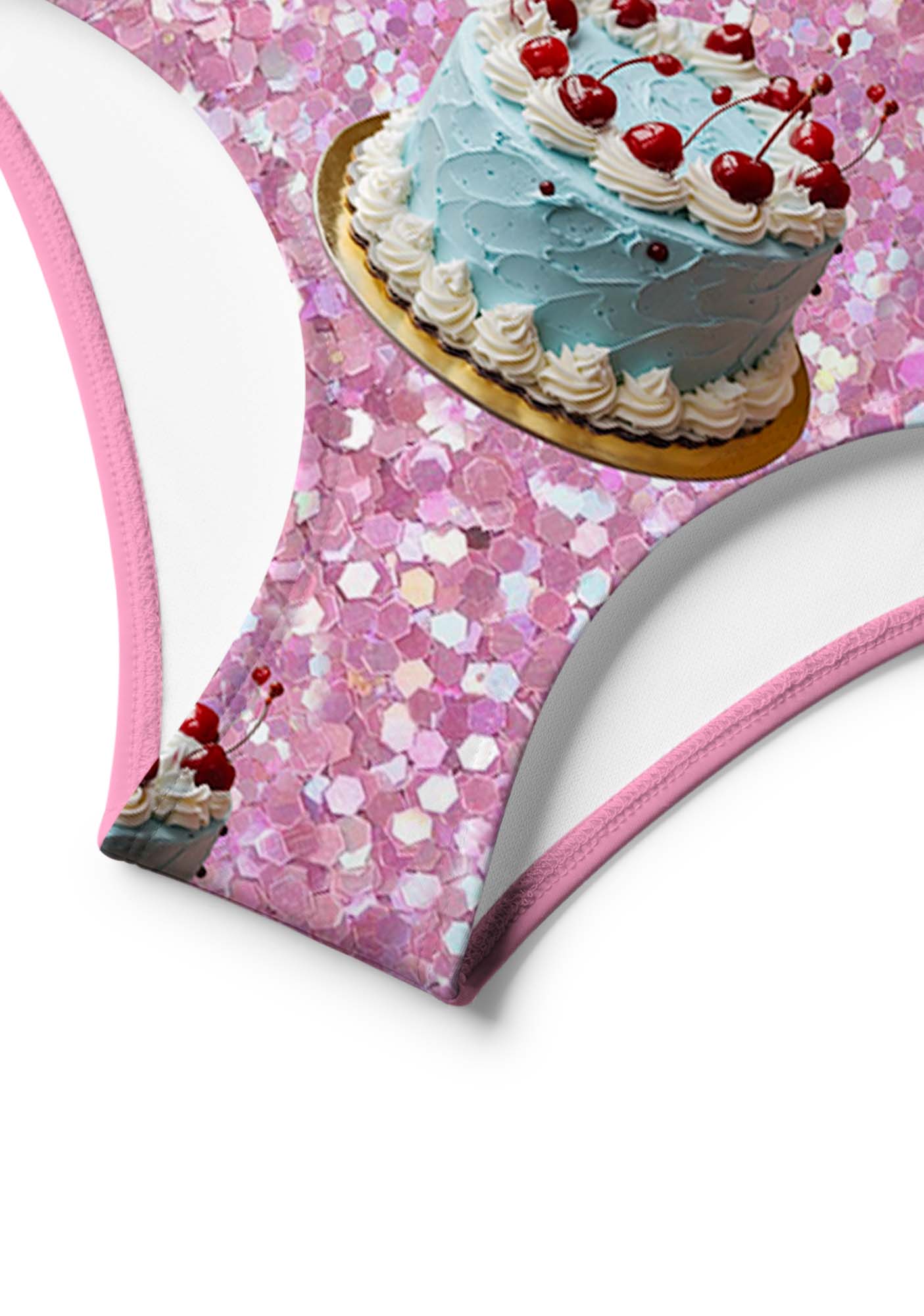 Cherry Cake Y2K Print Bikini Set Cherrykitten