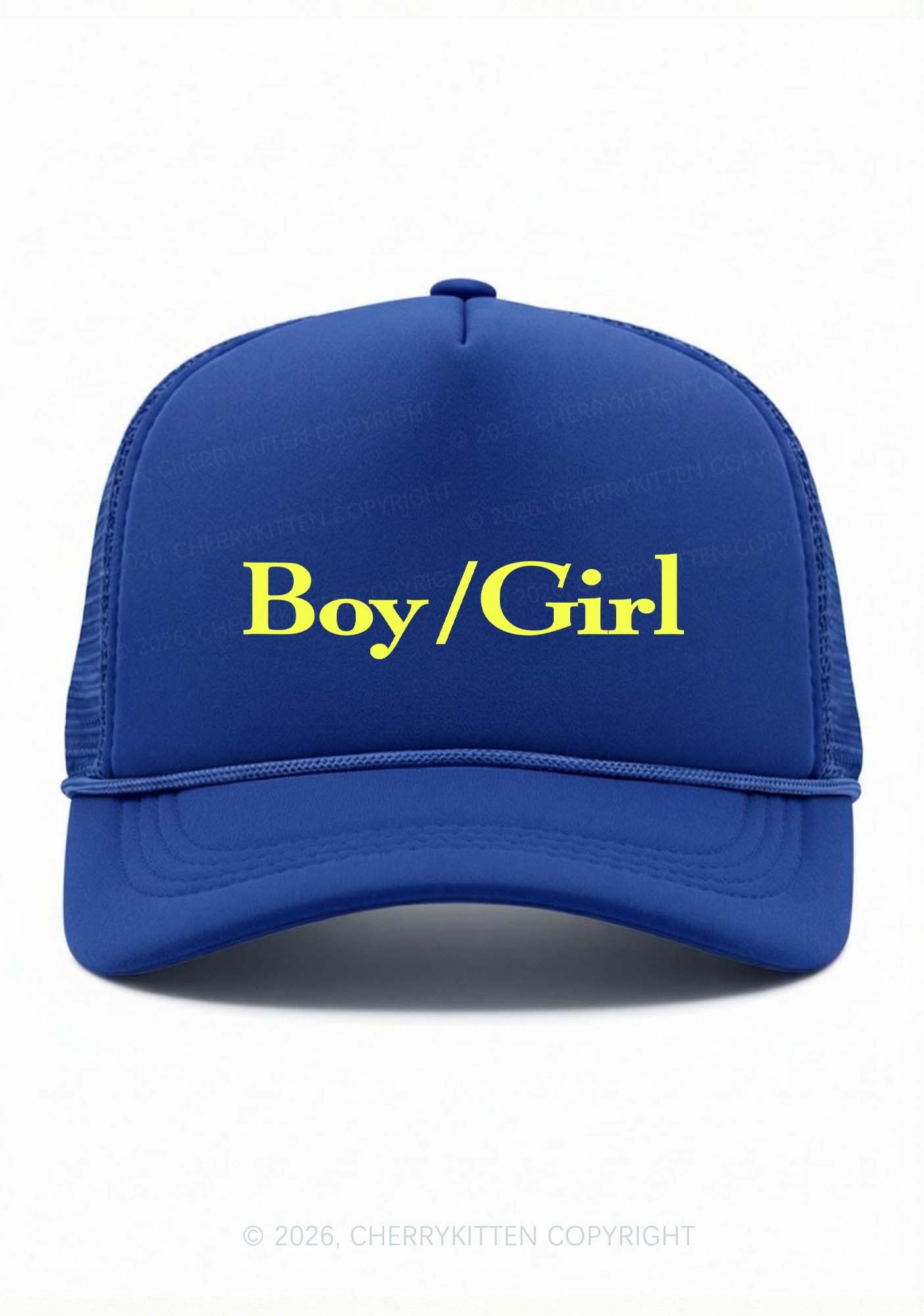 Boy Or Girl Pride Y2K Trucker Hat Cherrykitten