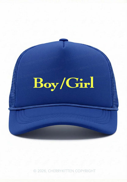 Boy Or Girl Pride Y2K Trucker Hat Cherrykitten