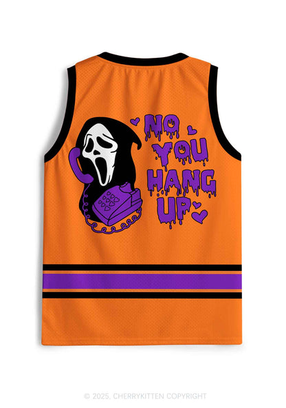 Halloween Custom Horror Hang Up Y2K Sport Jersey Tank Cherrykitten