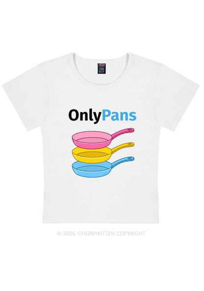 Only Pans Pride Y2K Baby Tee Cherrykitten