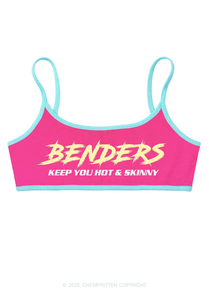 Benders Keep You Hot Y2K Super Crop Cami Cherrykitten