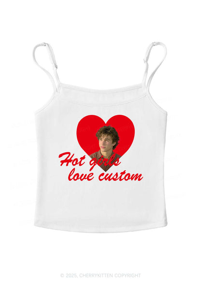 Hot Girl Custom Love Y2K Spaghetti Strap Cami Cherrykitten