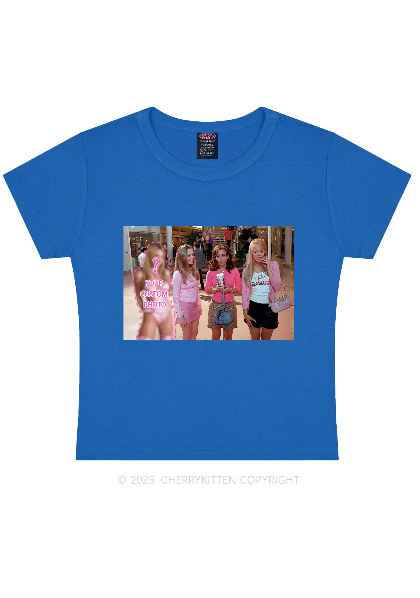 Custom Girls Movie Y2K Baby Tee Cherrykitten