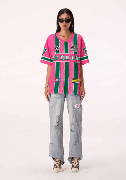 She Them Txtties Pride Y2K Sport Jersey Shirts Cherrykitten