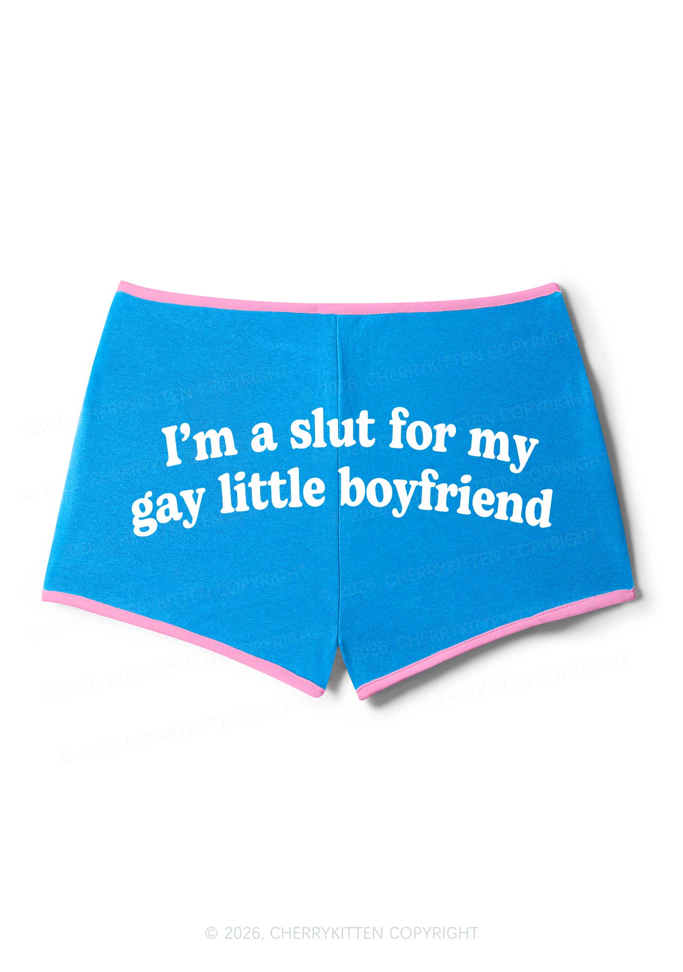 Slxt For My Gay BF Valentine's Day Y2K Booty Shorts Cherrykitten